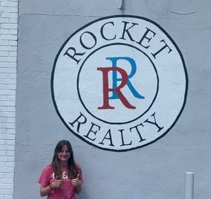 A mural project titled Rocket.